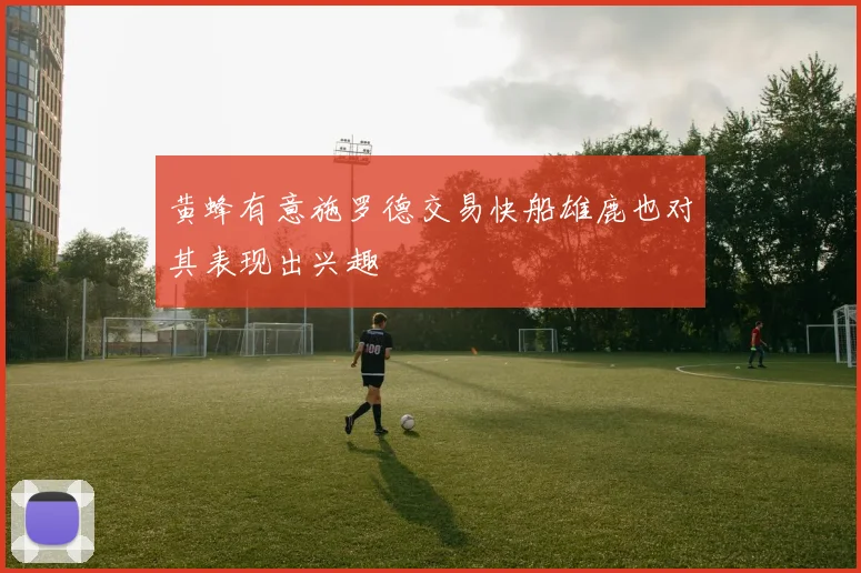 黄蜂有意施罗德交易快船雄鹿也对其表现出兴趣