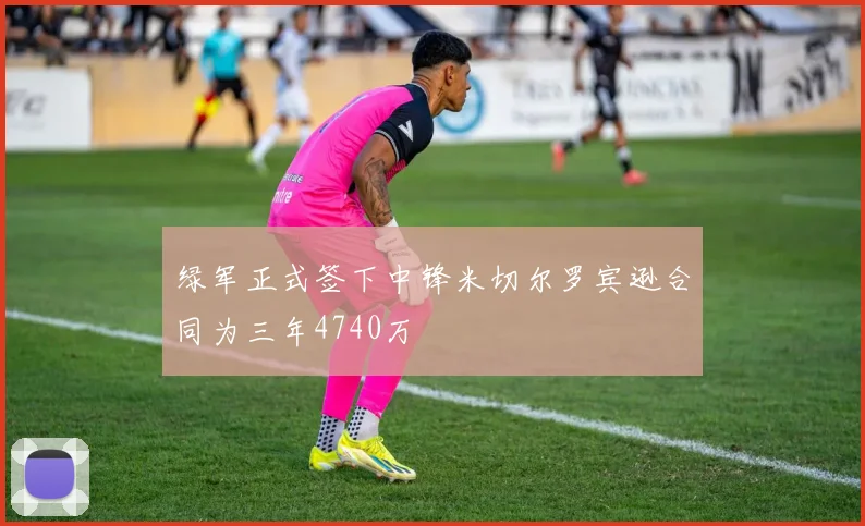 绿军正式签下中锋米切尔罗宾逊合同为三年4740万